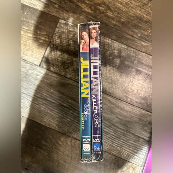 2/$10 New Jillian Michaels workout 2 DVD SET Kickbox FastFix and Killer Abs - Picture 3 of 4